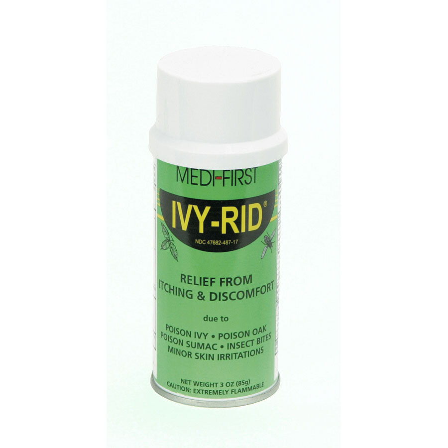 MediFirst Ivy Rid Spray Poison Ivy Spray 3 oz. Aerosol