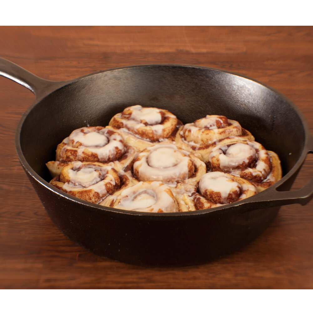 Lodge L10DSK3 12" PreSeasoned Cast Iron Deep Skillet