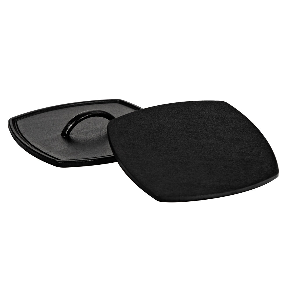 Lodge LFIP3 8 1/4" PreSeasoned Cast Iron Flat Grill Press