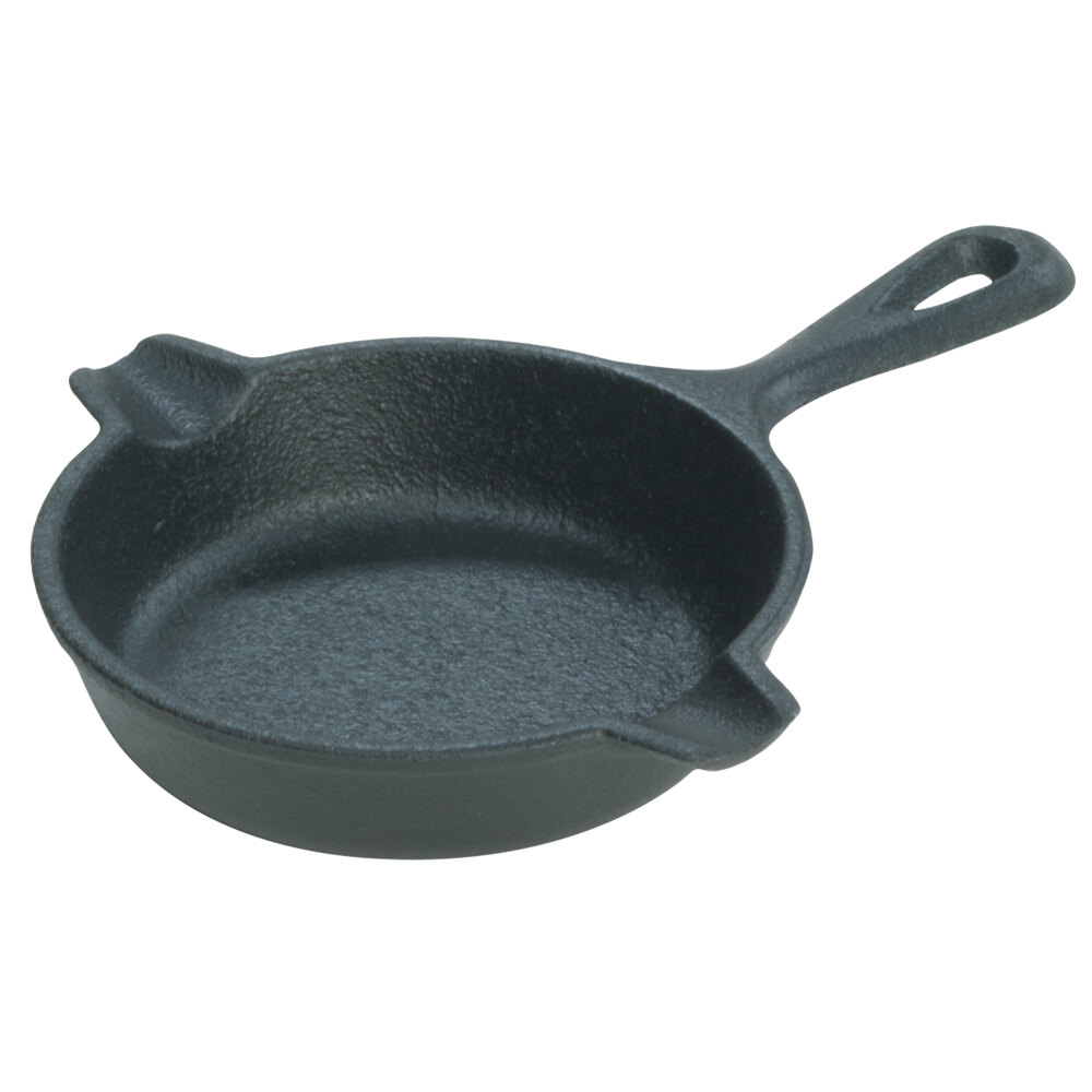 Lodge LAT3 3 1/2" PreSeasoned Cast Iron Spoon Rest