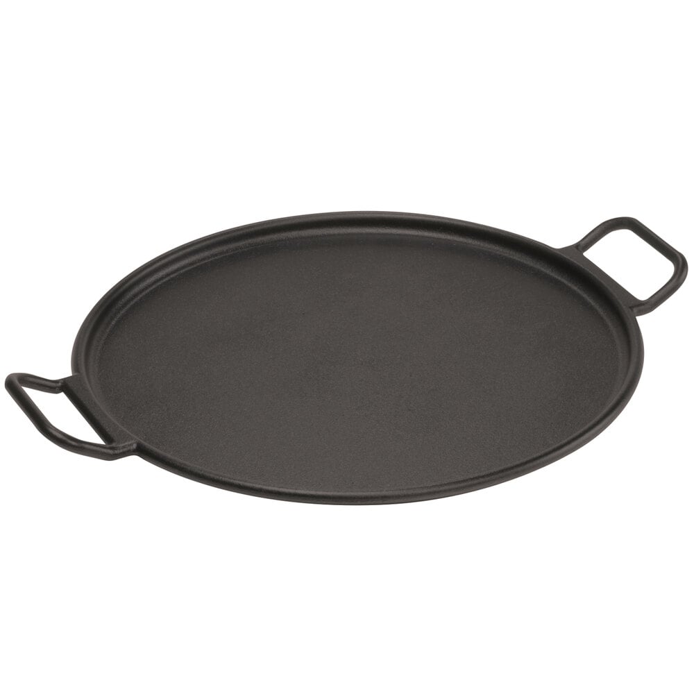 Lodge P14P3 PreSeasoned Cast Iron 14" Baking Pan with Loop Handles