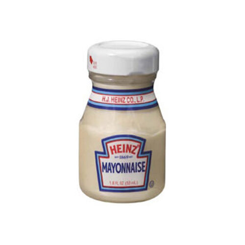 Heinz Mayonnaise (60) 1.80 oz. Mini Bottles / Case