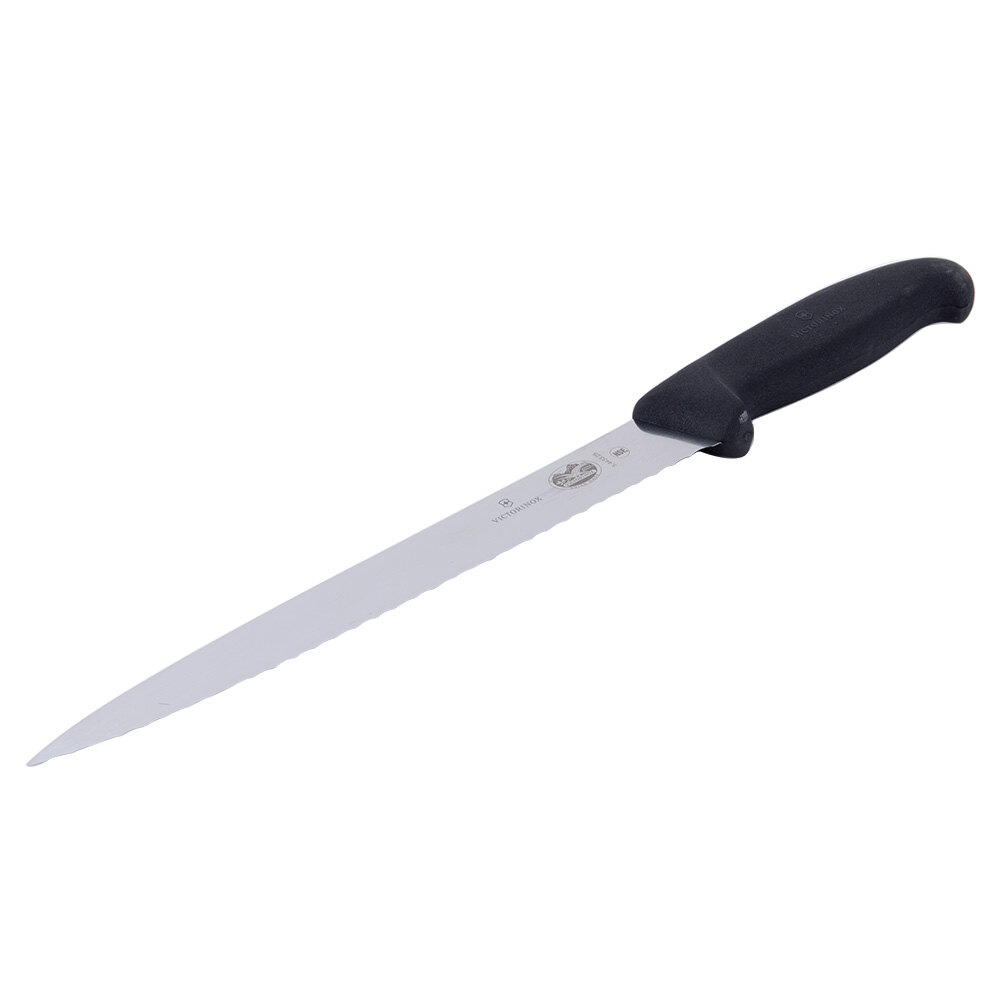 Victorinox 40546 10" Serrated Fibrox Carving Knife