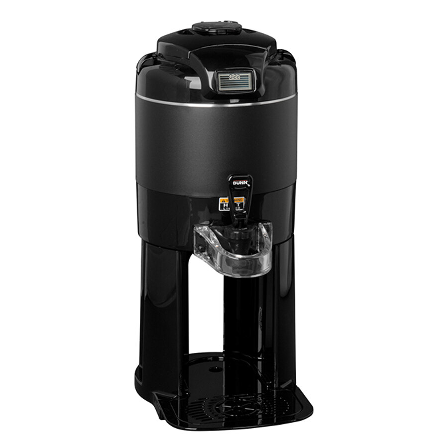 Bunn 42700.0004 TF 1 Gallon Black ThermoFresh Server with Digital Timer and Attached Base