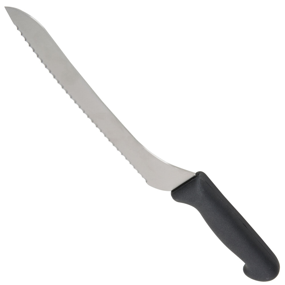 Victorinox 47550 9" Offset Serrated Edge Bread Knife with Fibrox Handle
