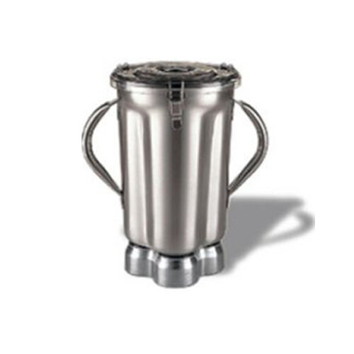 Waring 023909 1 Gallon Stainless Steel Blender Jar with Two Handles for