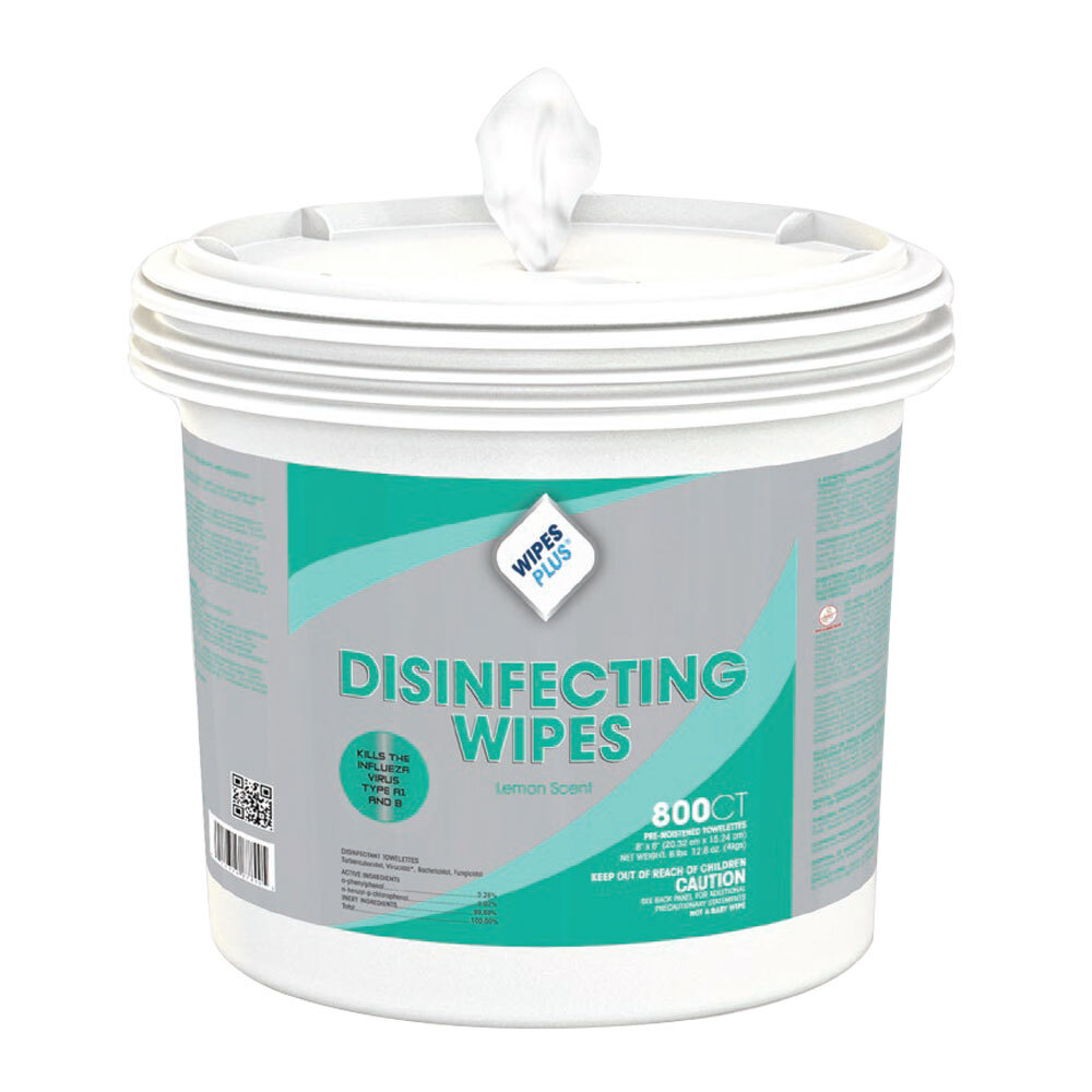 WipesPlus Empty Bucket for Extra Strength Disinfecting Wipes
