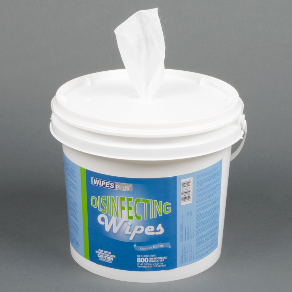 WipesPlus Empty Bucket for Extra Strength Disinfecting Wipes