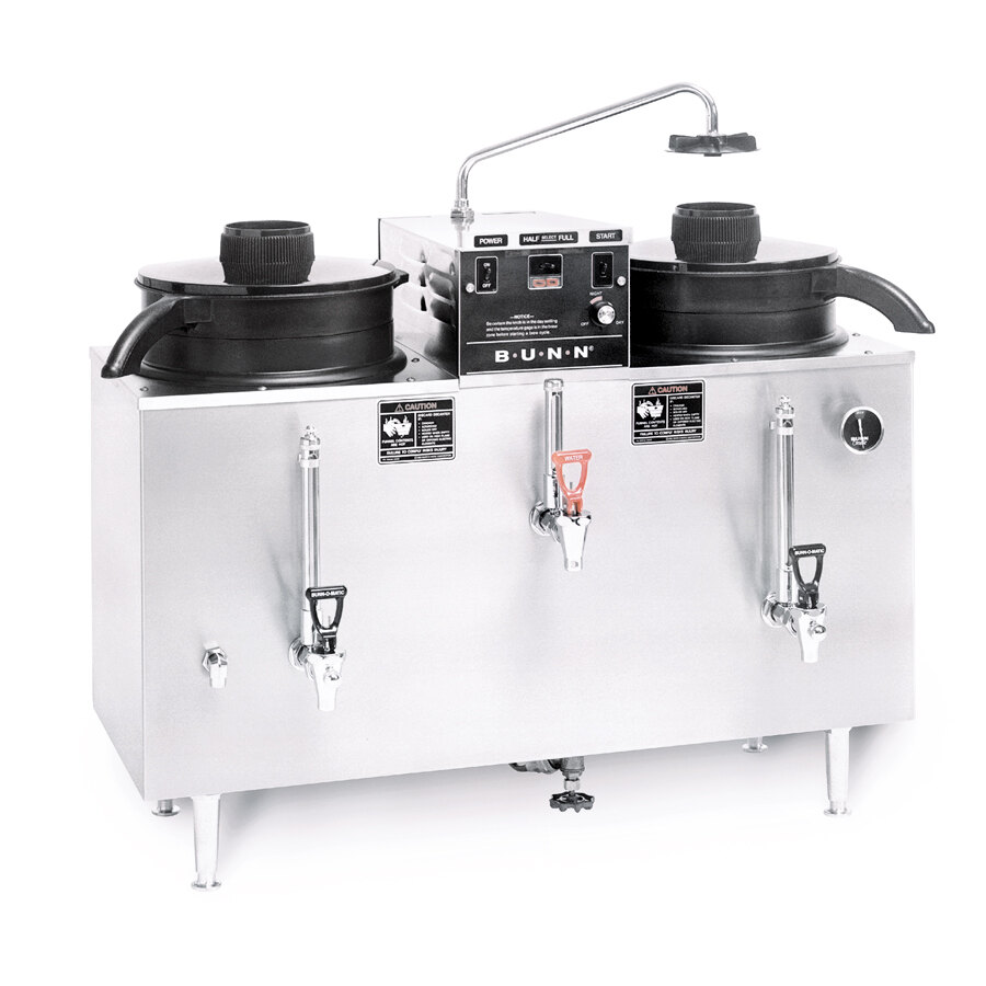 Bunn 20500.0001 U3 Twin 3 Gallon Coffee Machine Urn 120/240V