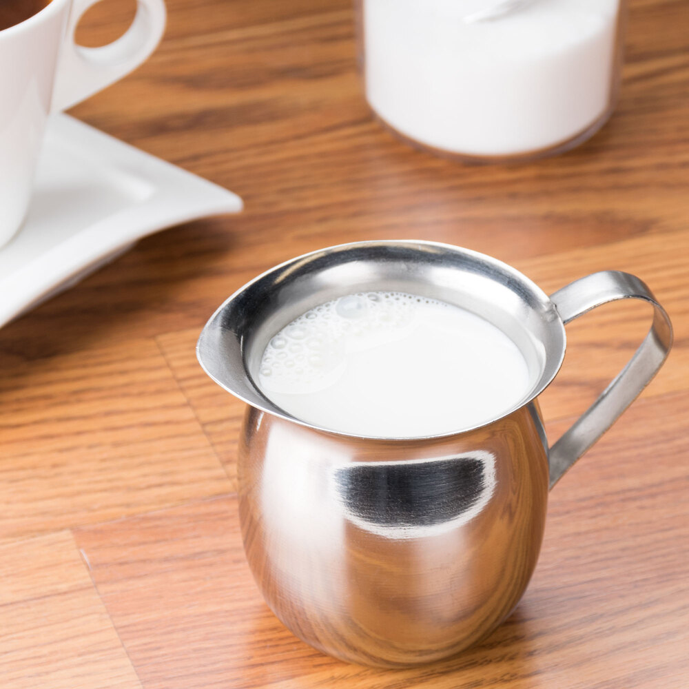 8 oz. Stainless Steel Bell Creamer