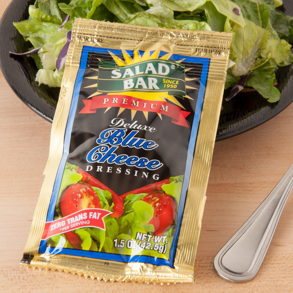 Salad Bar Deluxe Blue Cheese Dressing (60) 1.5 oz. Portion Packets