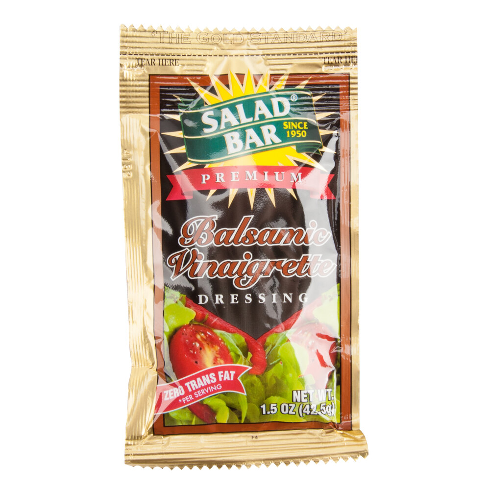 Salad Bar Balsamic Vinaigrette Dressing (60) 1.5 oz. Portion Packets