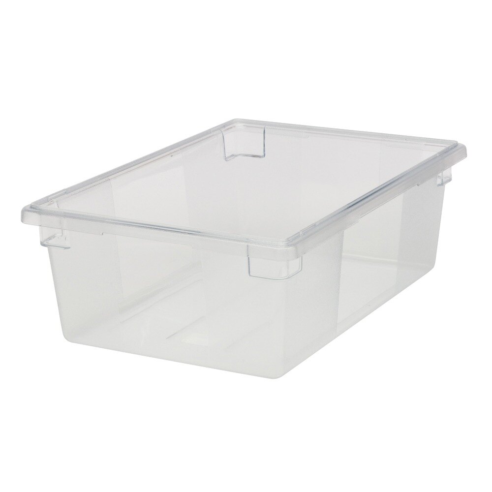 Rubbermaid FG330000CLR Clear Polycarbonate Food Storage Box 26" x 18" x 9"