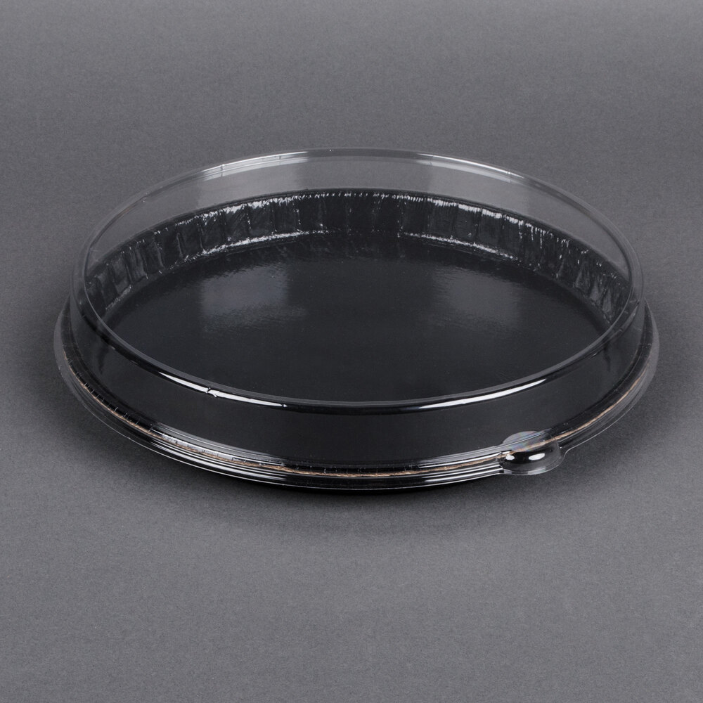 13" Bake and Show Takeout Cookie Tray / Pizza Tray with Lid 25 / Case