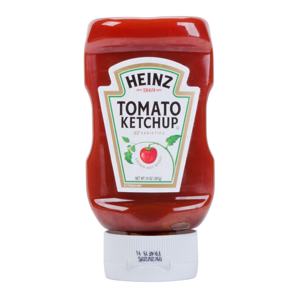 Heinz Ketchup 20 oz. Upside Down Squeeze Bottle 12 / Case