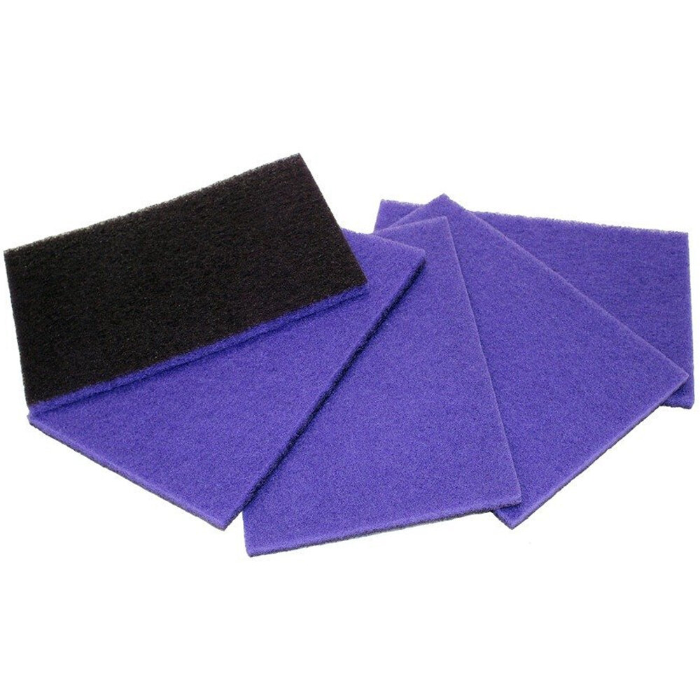 Pacific 875922 28" x 14" Purple Rectangular Diamond Stone / Concrete