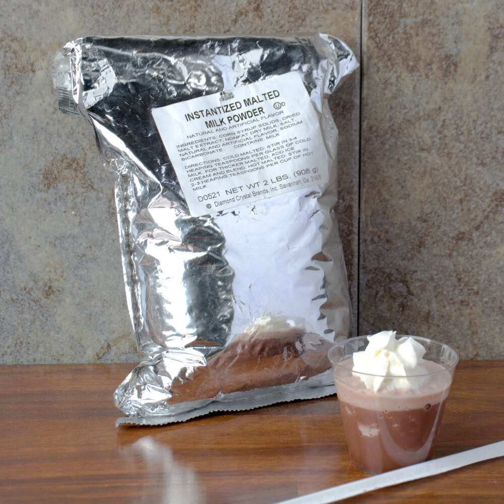 Malted Milk Powder 2 lb. Bag