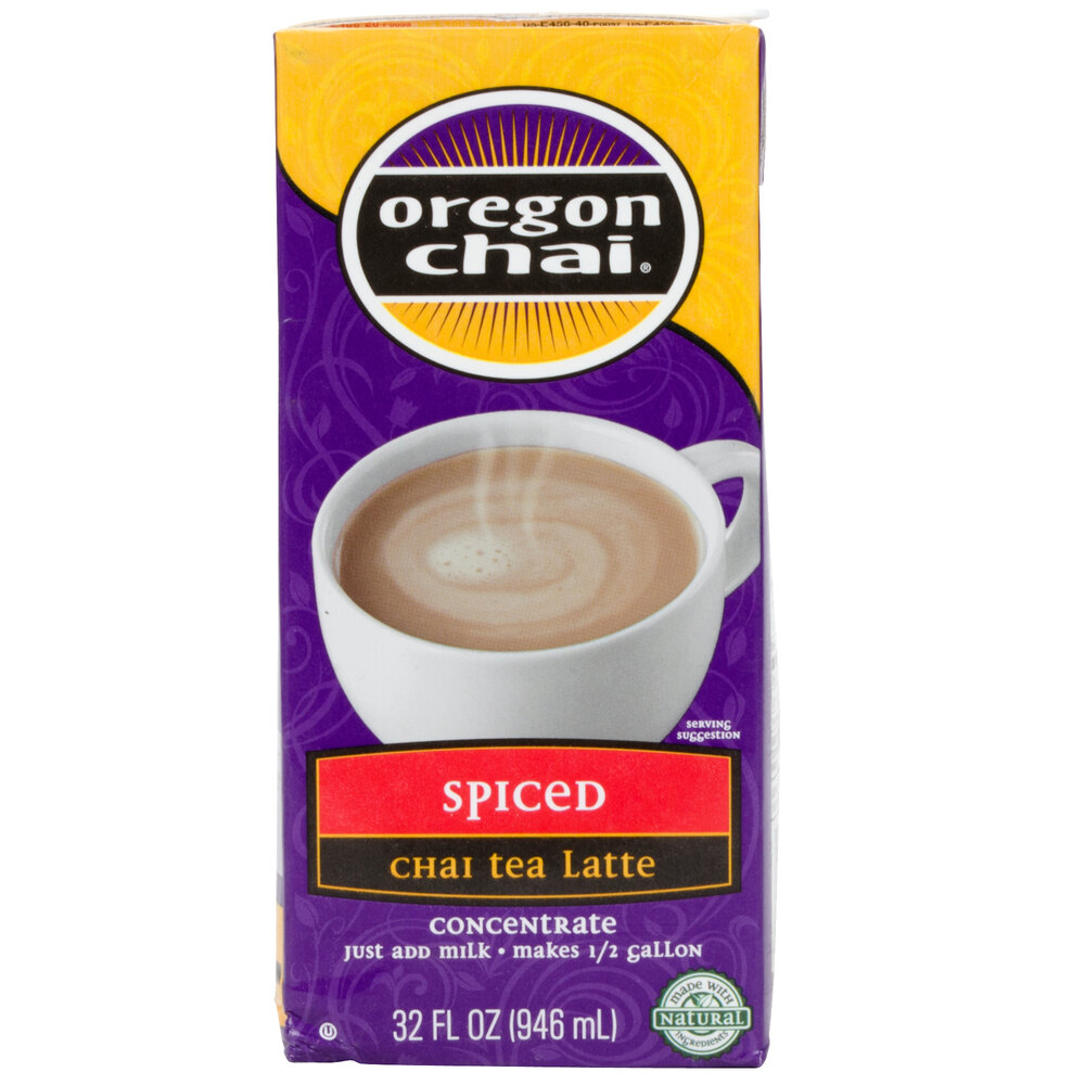 Oregon Chai Spiced Tea Latte Concentrate 32 oz.