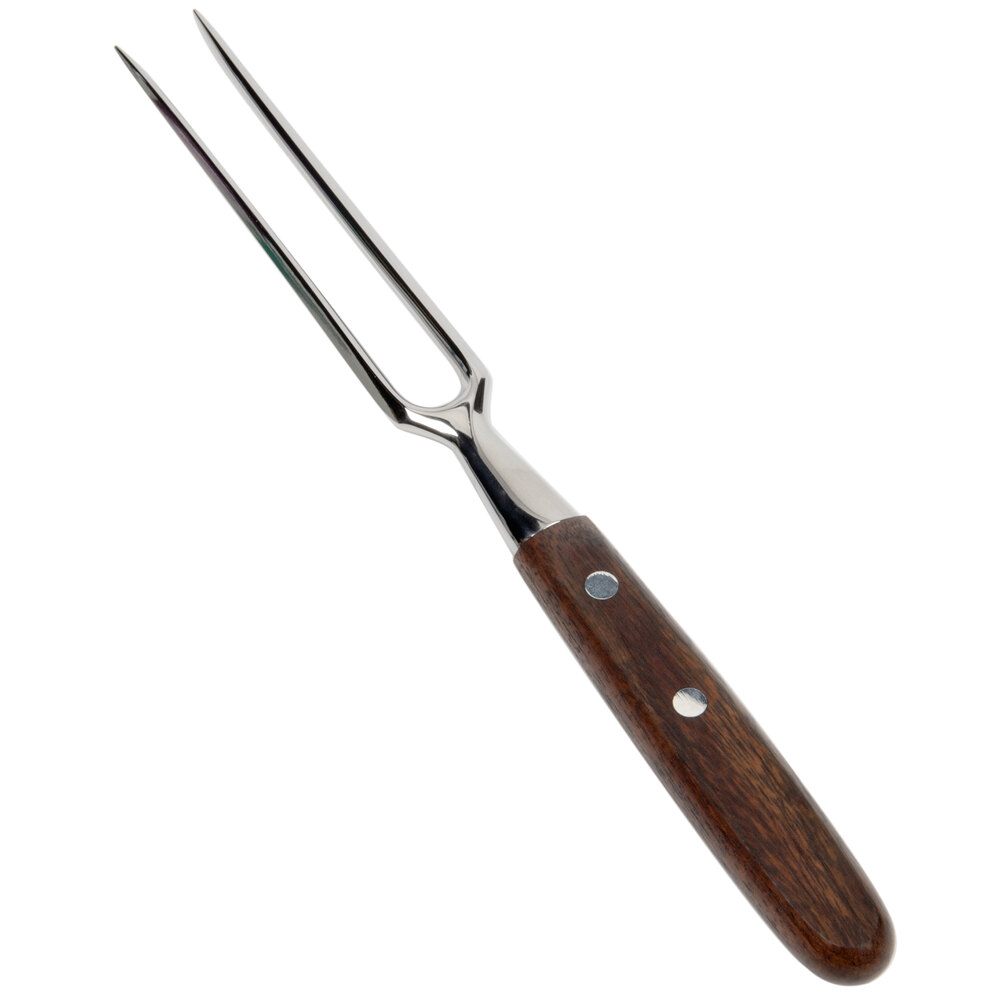 Victorinox 40199 10" TwoTine Carving Fork with Rosewood Handle