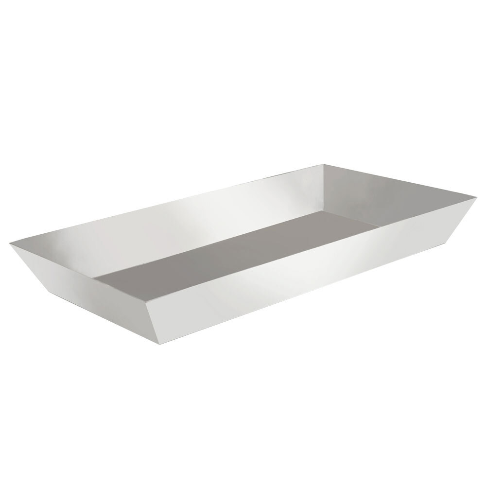 Eastern Tabletop 1608 Stainless Steel Rectangular Ice Bin Insert for
