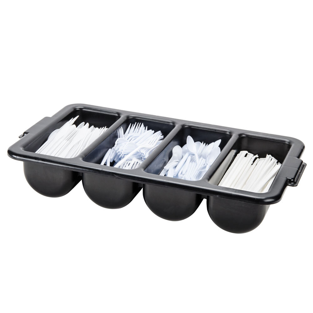 Black Cutlery Box