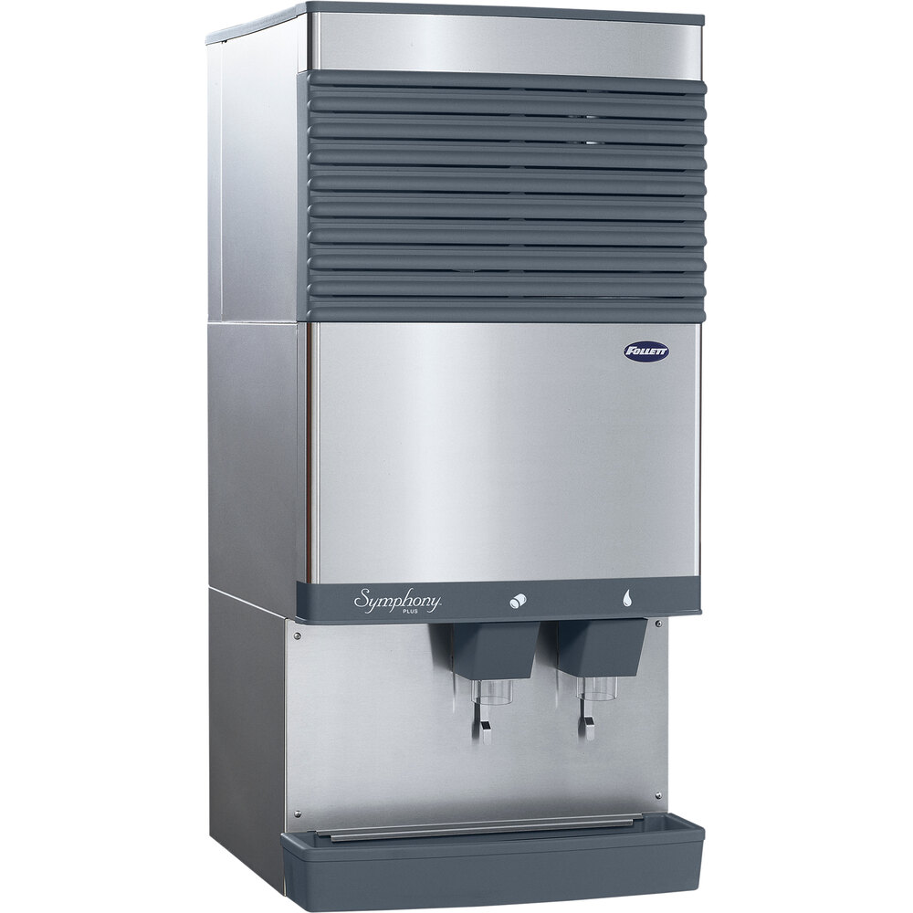 Follett 110CT425WL Symphony Plus Countertop Water Cooled Ice Maker and