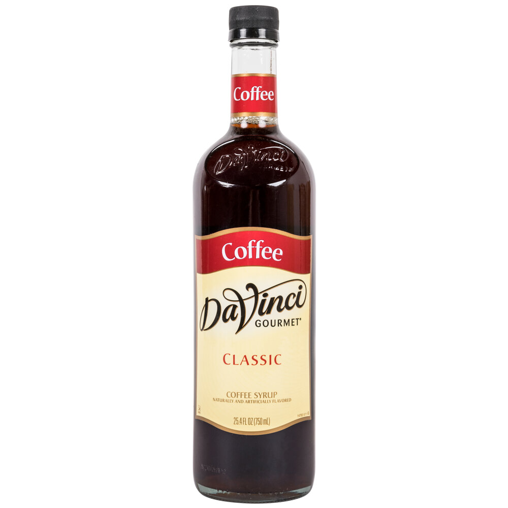 DaVinci Gourmet 750 mL Coffee Classic Coffee Flavoring Syrup