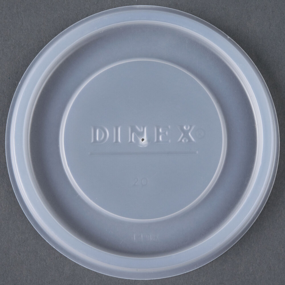 tumblers customizable DX11988714 Translucent Lid Carlisle Dinex for Disposable
