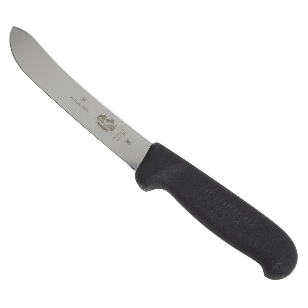 Victorinox 40730 6" Narrow Skinning Knife with Fibrox Handle