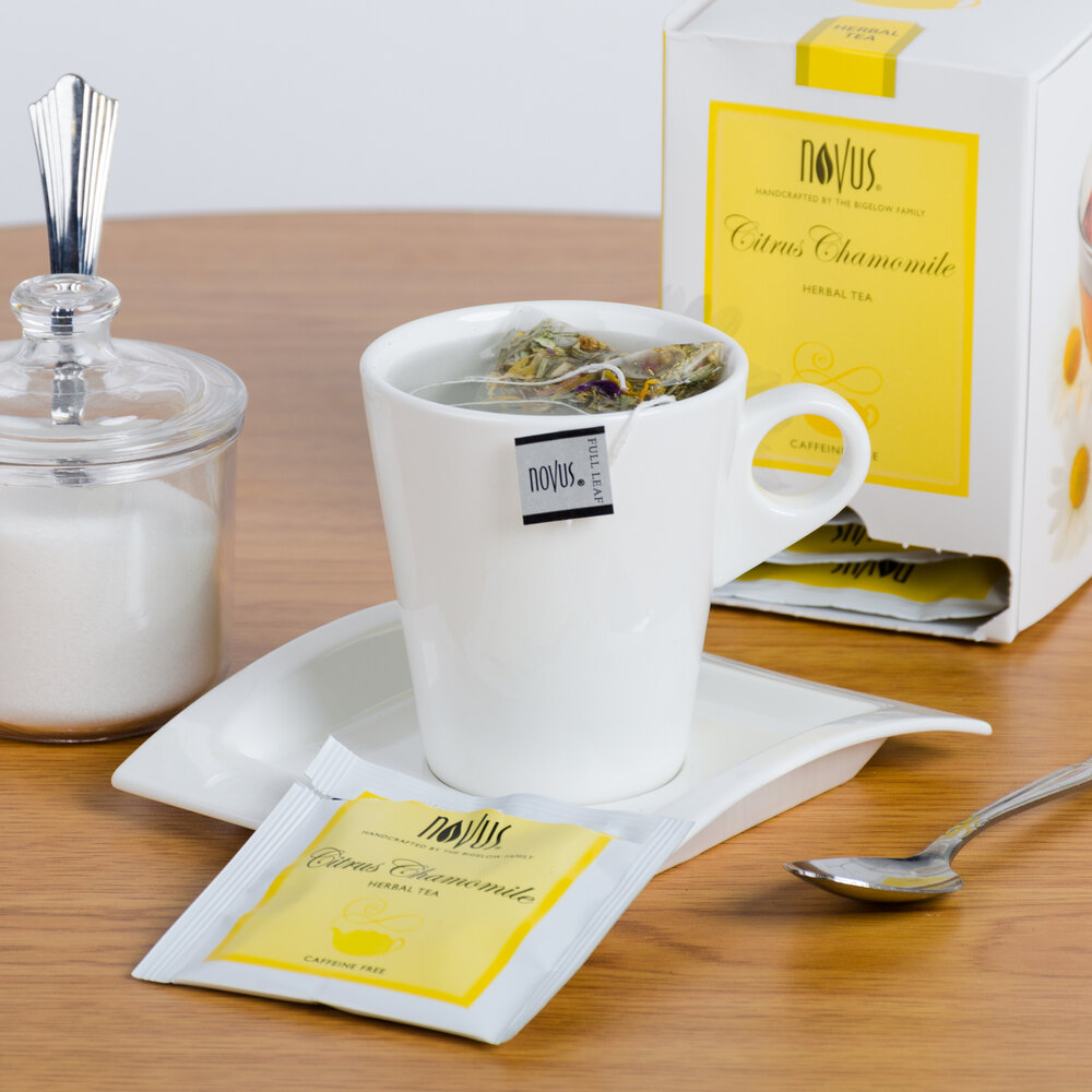 Novus Citrus Chamomile Herbal Tea 12/Box