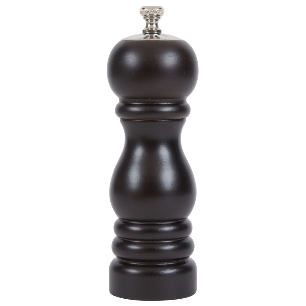 Chef Specialties 06950 Professional Series 6 1/2" Black Duo Pepper Mill