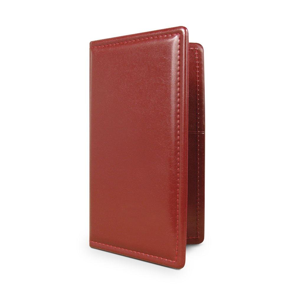 5" x 9" Vinyl Guest Check Presenter Burgundy