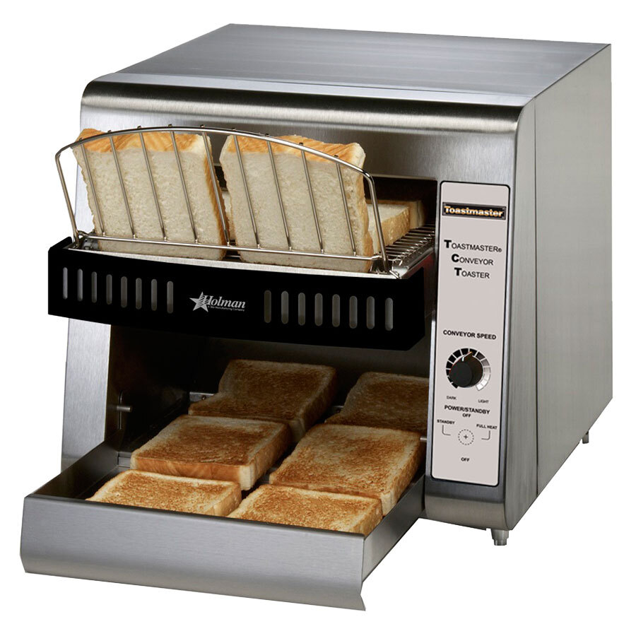 Toastmaster TCT1 Conveyor Toaster with 1 1/2'' Opening 120V, 1600W