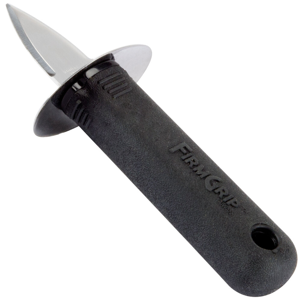 Tablecraft E5629 Frenchman Style Firm Grip Handheld Oyster Knife