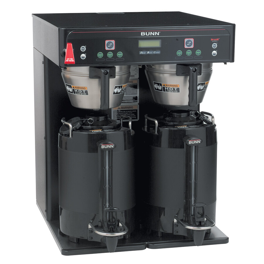 Bunn 37600.0004 ICBTWIN Dual Infusion Series Black Coffee Brewer 120
