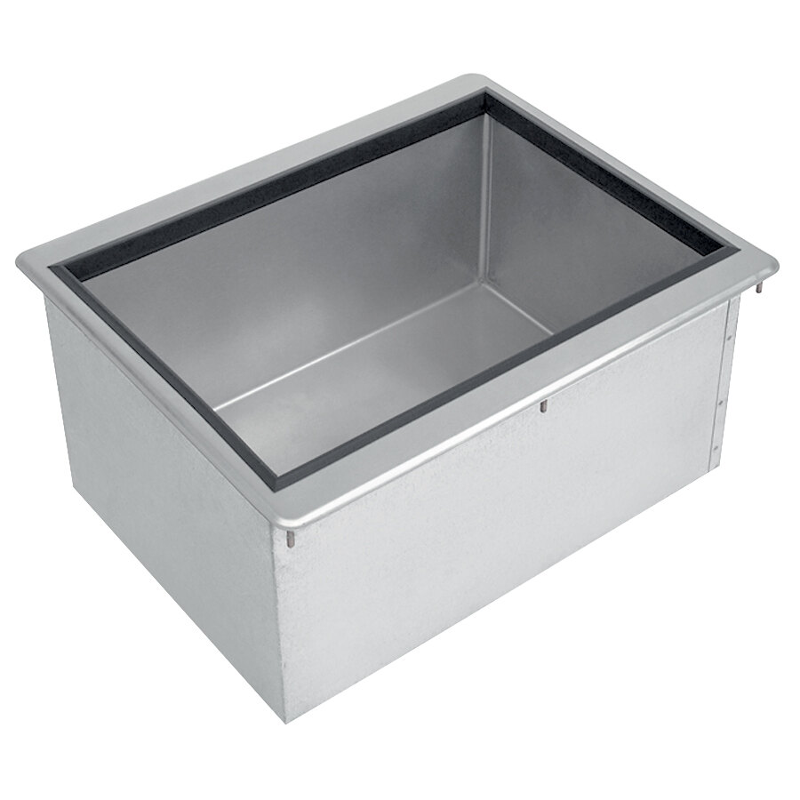 Advance Tabco D12IBL Stainless Steel DropIn Ice Bin 12" x 18"