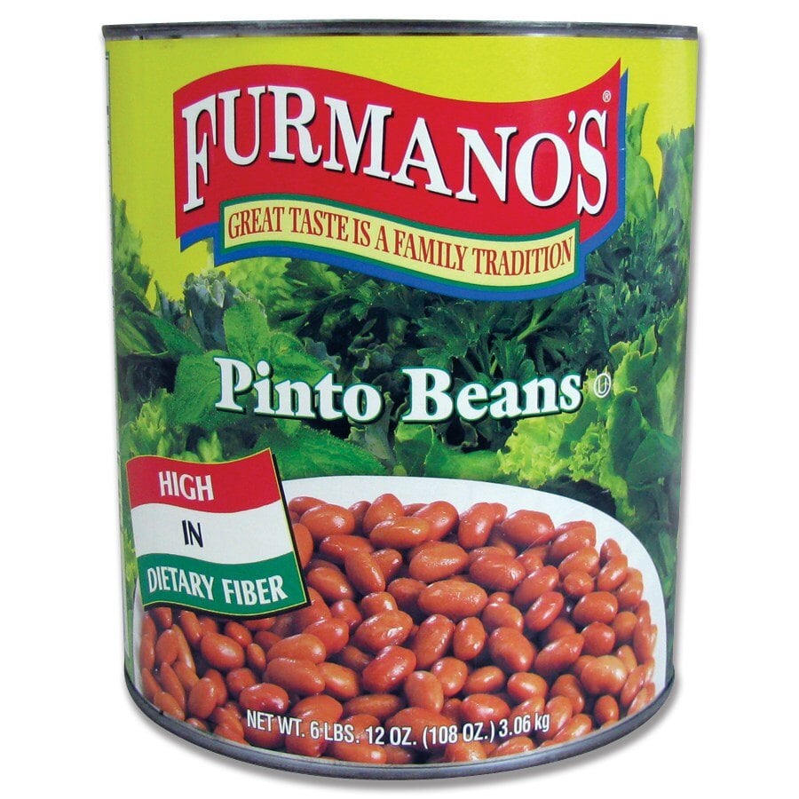 Furmano's 10 Can Pinto Beans 6/Case