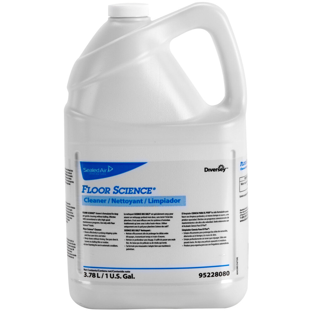 Diversey 95228080 Floor Science 1 Gallon Floor Cleaner