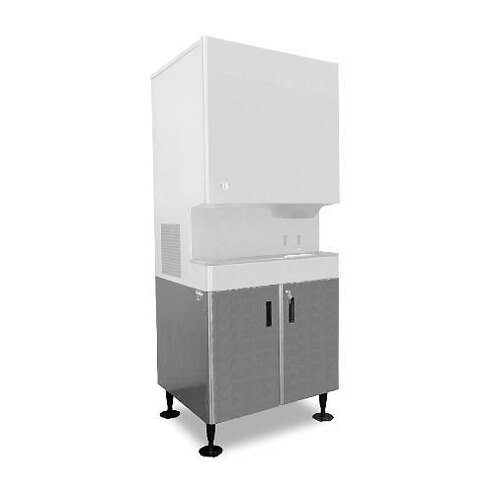 Hoshizaki SD750 Ice Machine and Water Dispenser Stand with Doors