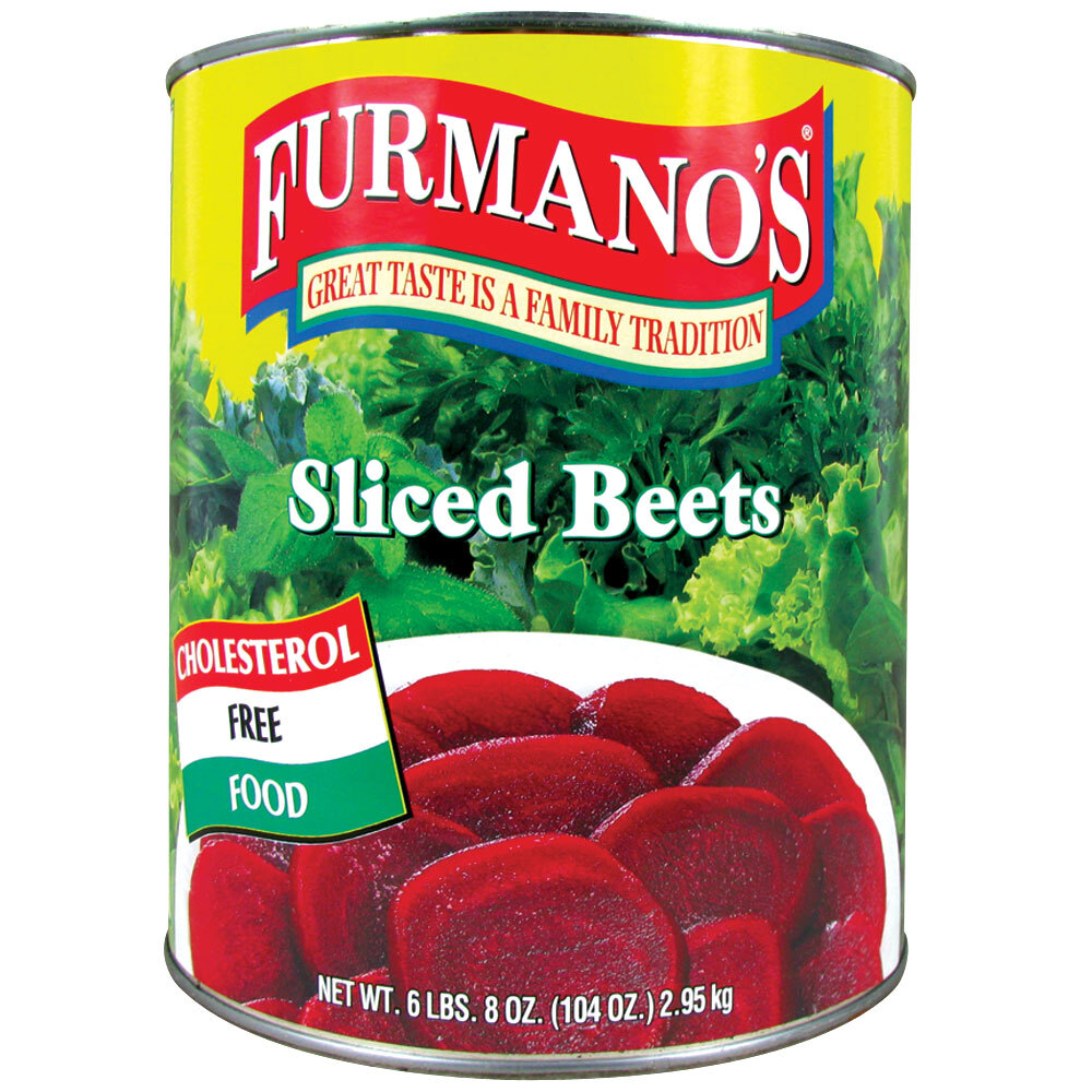 Furmano's Sliced Beets 10 Can