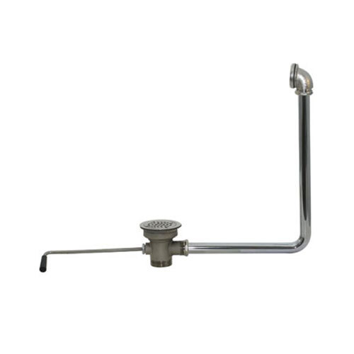 Advance Tabco K15 Twist Handle Waste Valve with Overflow Assembly 3