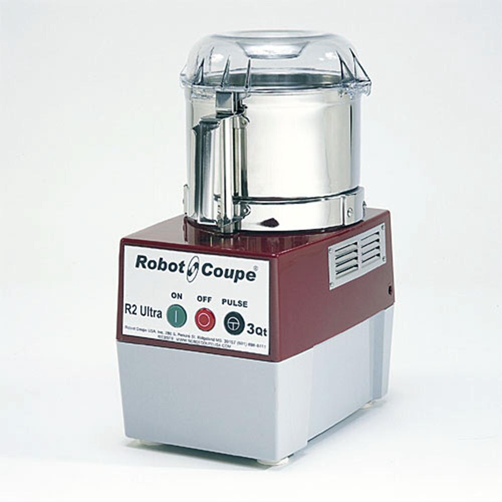 Robot Coupe R2 Ultra B Food Processor with 3 qt. Stainless Steel Bowl