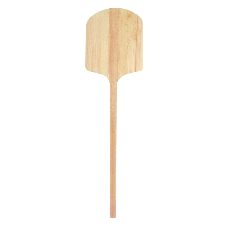 12" x 14" Wooden Tapered Pizza Peel with 28" Handle
