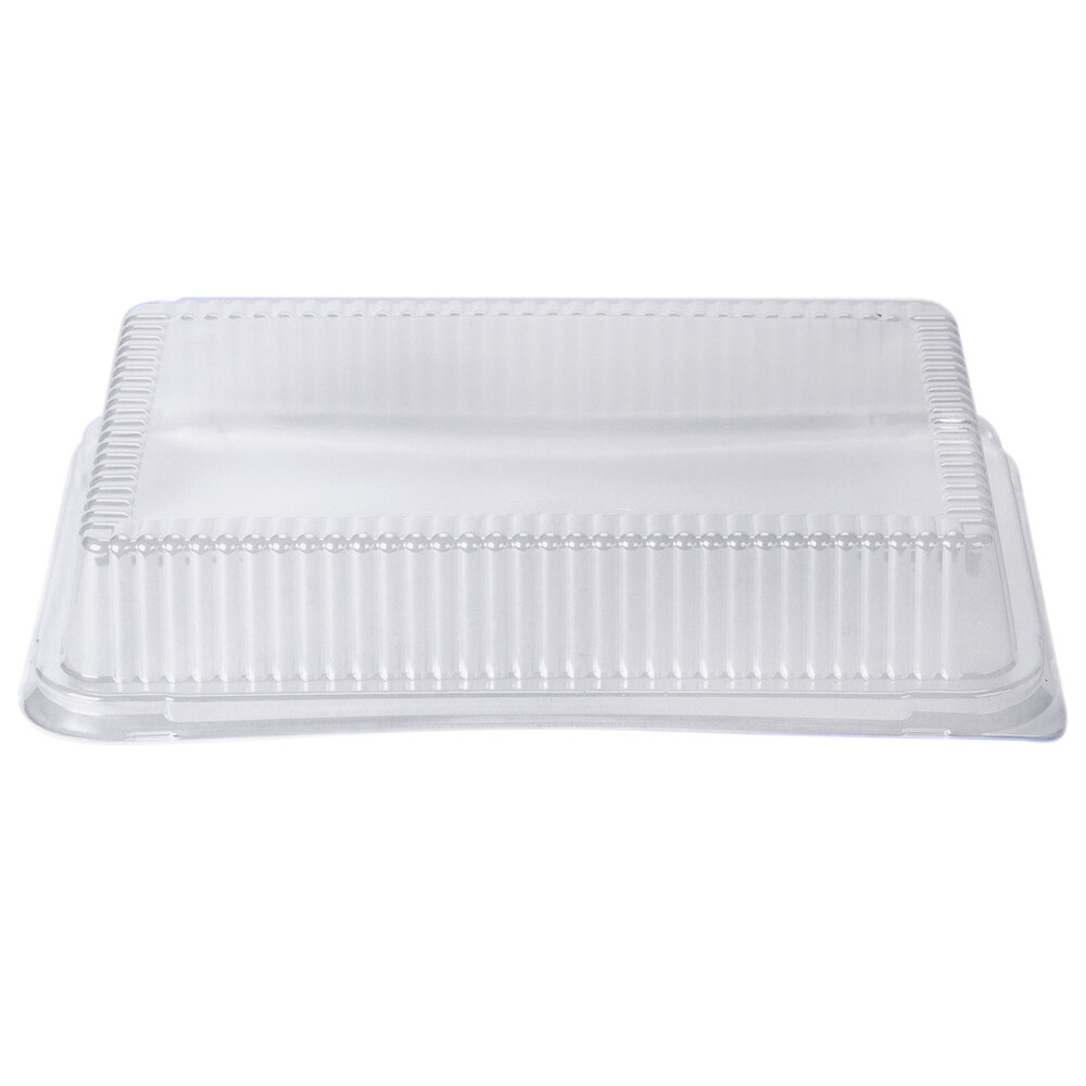 1/4 Sheet Cake Plastic Dome Cover 100/Case