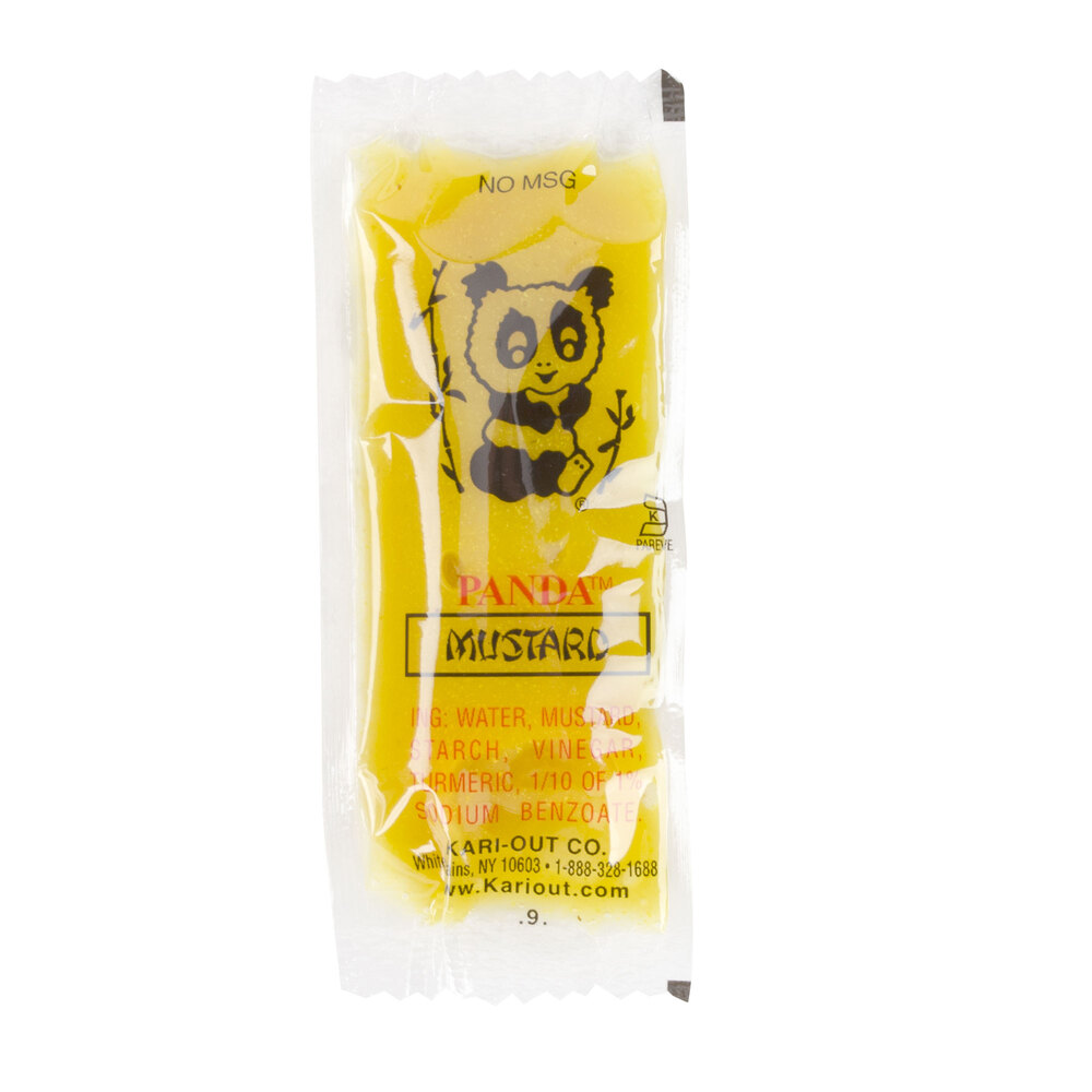 Chinese food hot mustard... packets vs little tub Forums