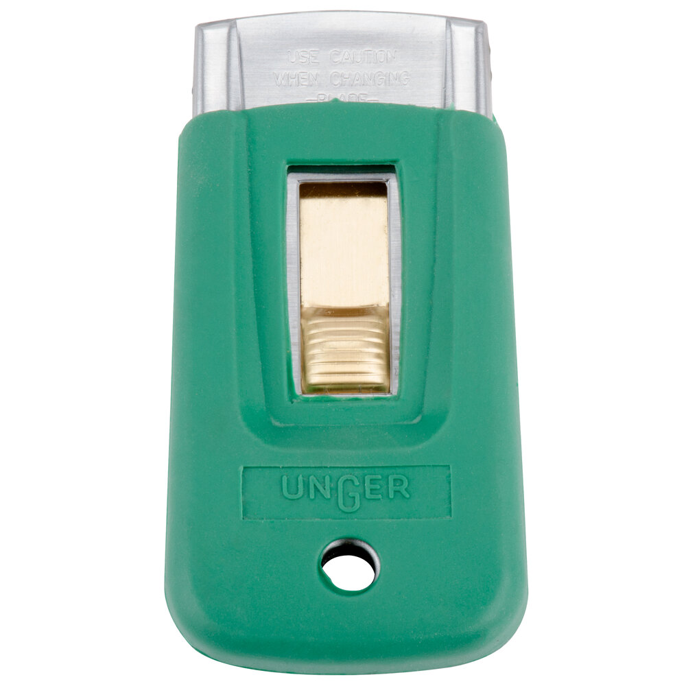 Unger ErgoTec SR040 SafetyScraper Glass Scraper with Rubber Grip