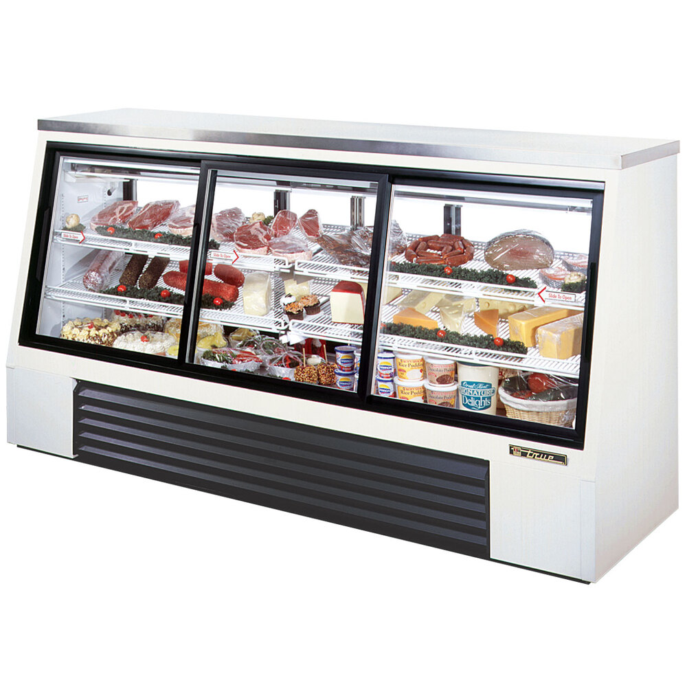 True TSID966 Single Duty Six Door Refrigerated Deli Case 32 Cu. Ft.