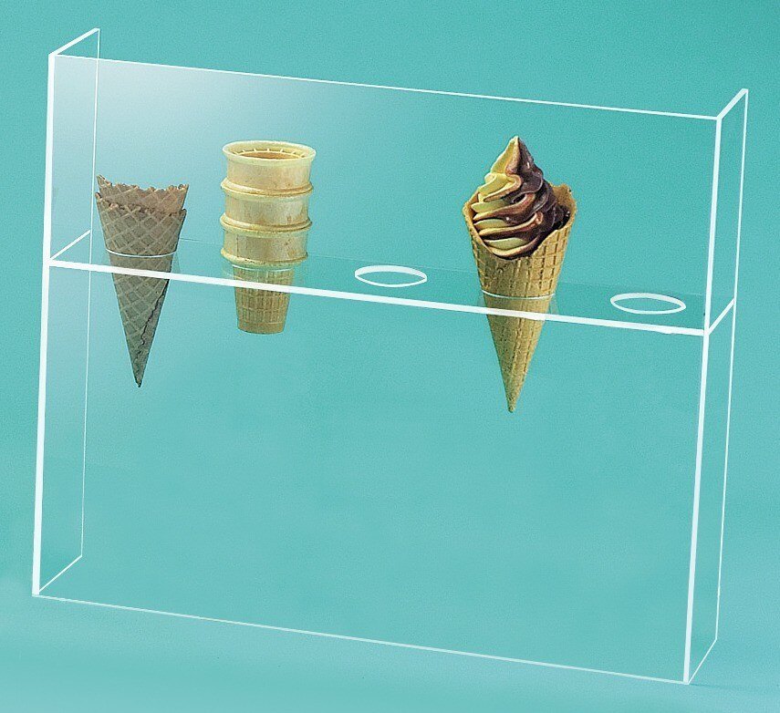 Cardboard Ice Cream Cone Holder from
