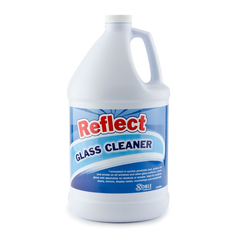 1 Gallon Noble Chemical Reflect Glass Cleaner Ecolab® 25798 Alternative