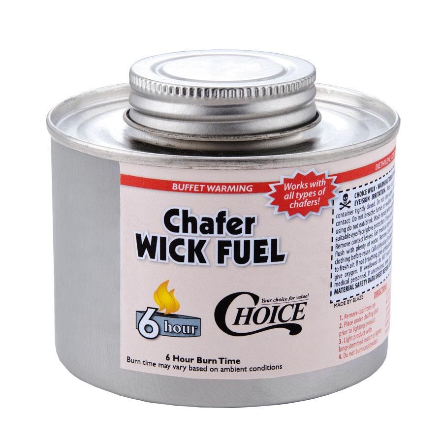 Choice Wick Chafer Dish Fuel 6 Hour 12 / Pack